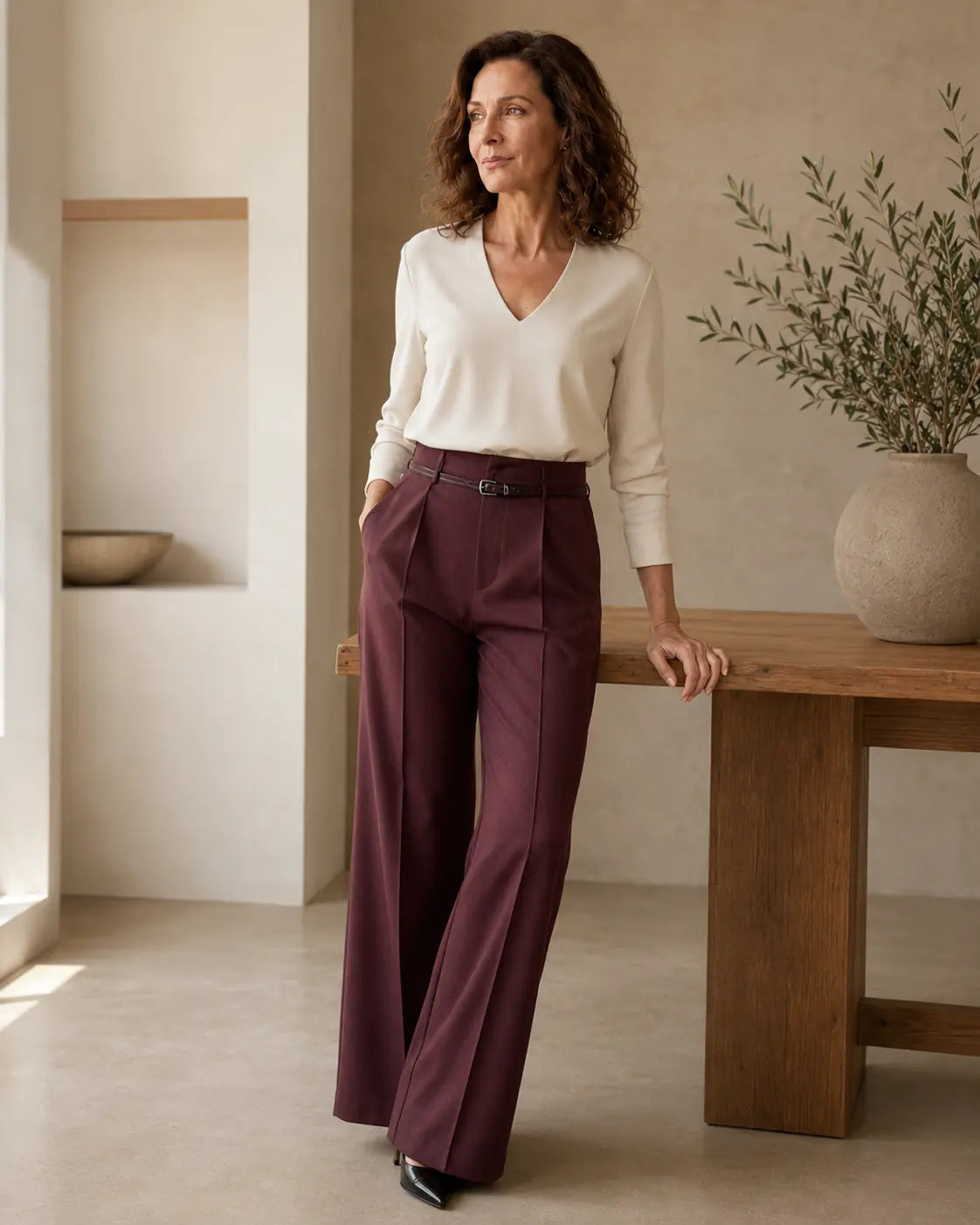 The Mara Fluid Trouser