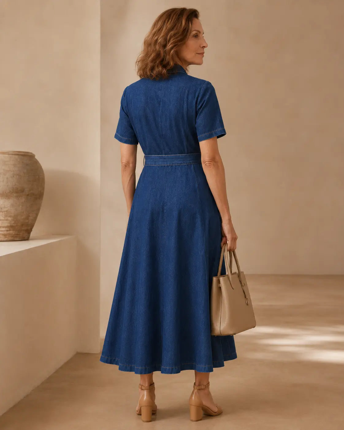 The Margot Denim Dress
