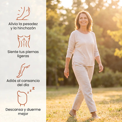 Masajeador de Piernas y Pies EMS · Alivio para Piernas Cansadas e Hinchadas